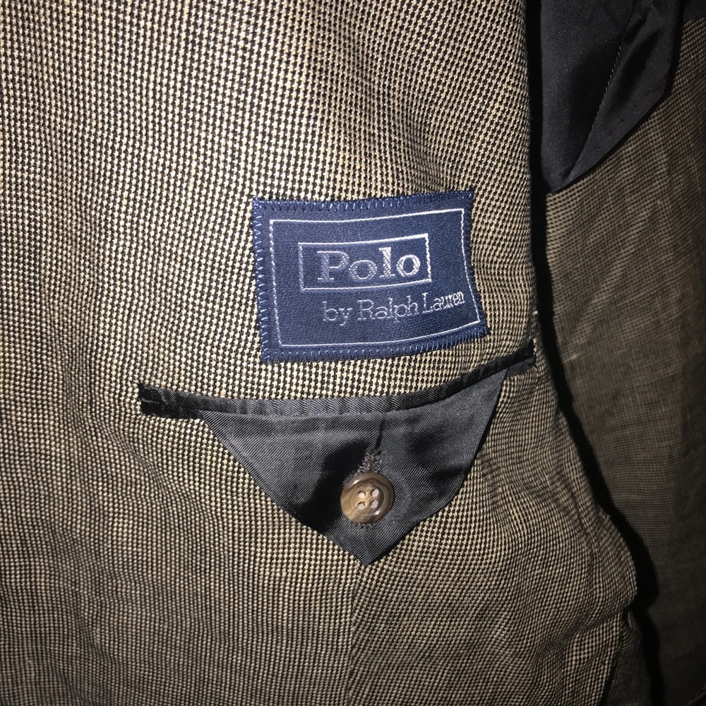 Polo Ralph Lauren Mens Harvard Custom Fit Cotton /Virgin Wool 46% Jacket 44R - Picture 11 of 12